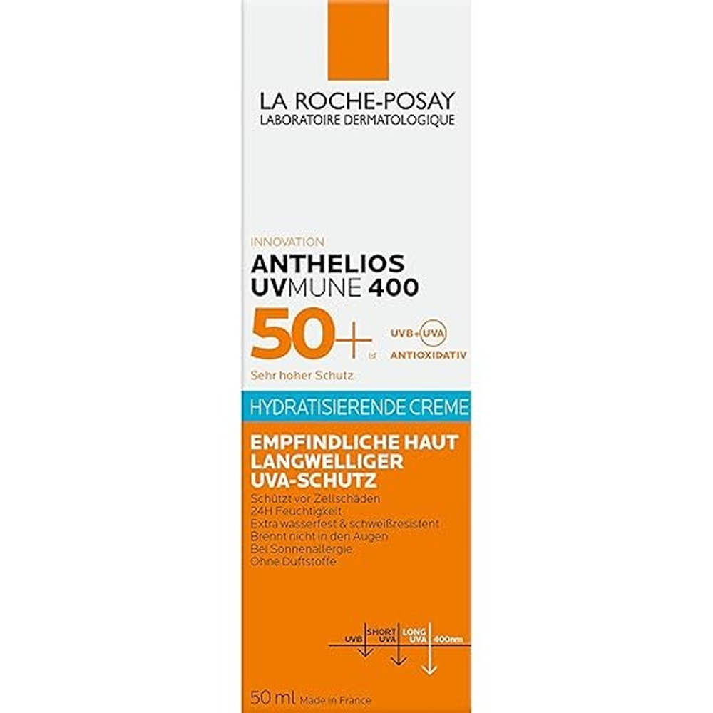 La Roche-Posay Roche Posay Anthelios Uvmune 400 Creme Hydratante Spf50+ 50 Ml