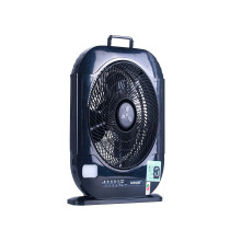 Sonashi 12 Inch Rechargeable Fan, Black