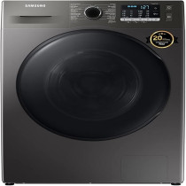 Samsung 8Kg Washer Dryer Combo Washing Machine With Air Wash, Drum Clean And Bubble Soak, ‎WD80TA046BX/GU