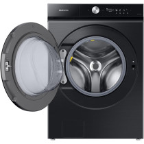 Samsung 18 Kg Washer Dryer Combo, Black, Ecobubble And Ai Wash, WD18B6400KV/GU
