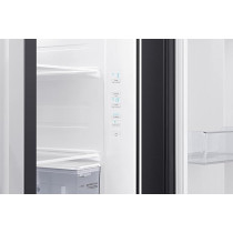 Samsung 660 Liters, Side By Side Refrigerator, Gentle Black Matt, Spacemax Technology, RS64R5331B4/AE