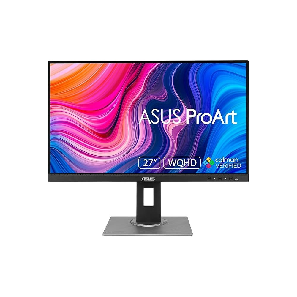 ASUS ProArt Display PA278QV Professional Monitor - 27-inch, IPS, WQHD 2560 x 1440, 100 Percentage sRGB, 100 percent Rec. 709, Calman Verified, ProArt Preset, ProArt Palette, Ergonomic Stand