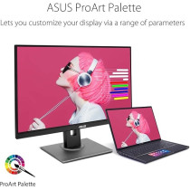 ASUS ProArt Display PA278QV Professional Monitor - 27-inch, IPS, WQHD 2560 x 1440, 100 Percentage sRGB, 100 percent Rec. 709, Calman Verified, ProArt Preset, ProArt Palette, Ergonomic Stand