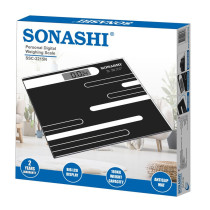 Sonashi Digital Bathroom Scale, Black