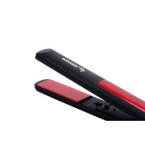 Sonashi Ceramic Hair Straightener, Black/Red