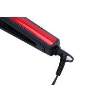 Sonashi Ceramic Hair Straightener, Black/Red