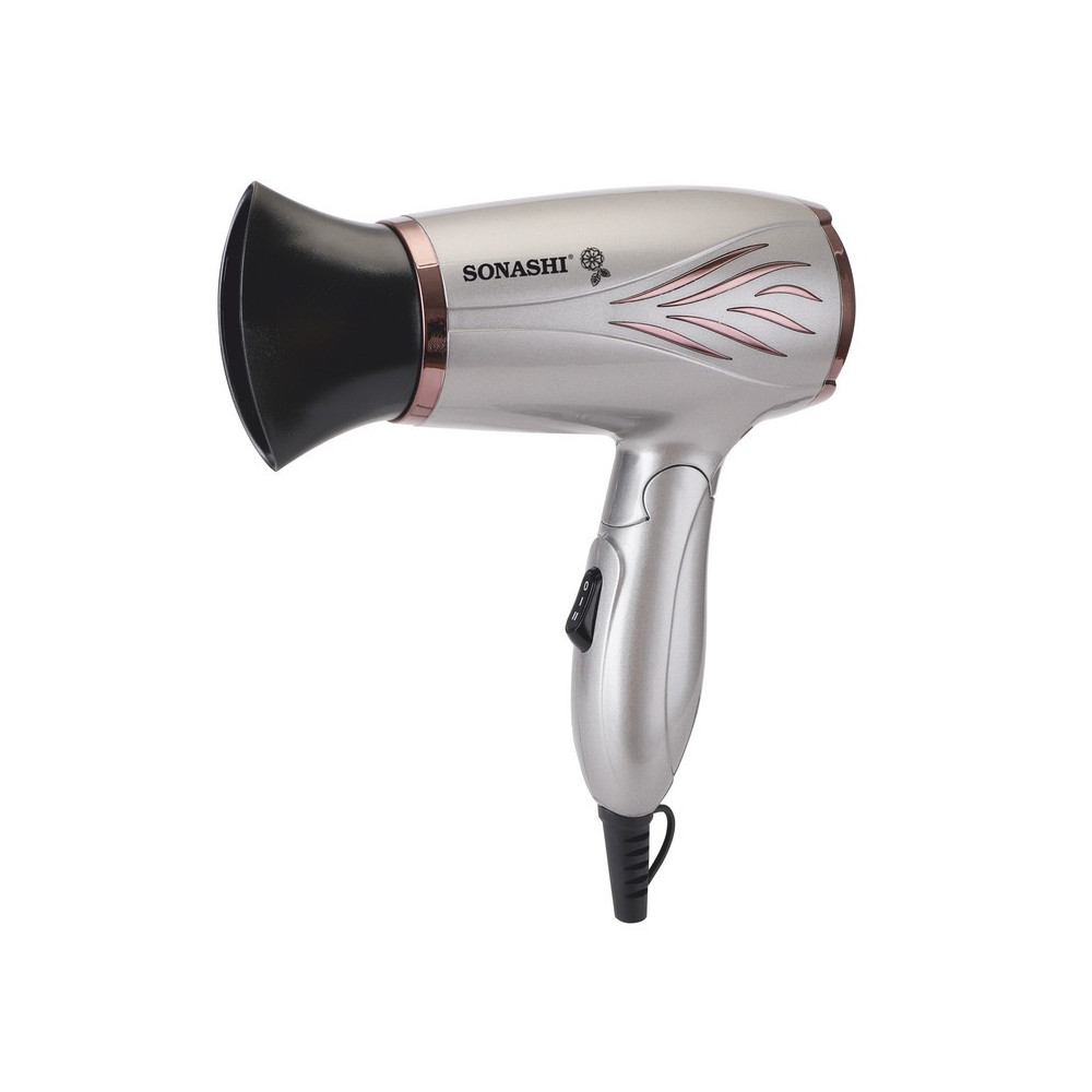 Sonashi Hair Dryer 1200W, Grey/Rose Gold