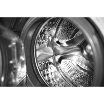 Hoover 10Kg Washer-Dryer Combo, 6Kg Dry Capacity, 1400 Rpm Spin Speed, 17 Programs, Knob And Touch Control Panel, Lava Grey, HWD-M10614-G