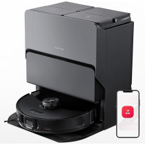 Roborock S8 MaxV Ultra Robot Vacuum And Sonic Mop, 10000 Pa Suction, Deep Cleaning, Hot Air Self-Drying, Auto Empty And Refill, Obstacle Avoidance