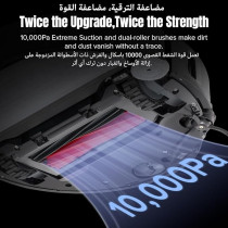 Roborock S8 MaxV Ultra Robot Vacuum And Sonic Mop, 10000 Pa Suction, Deep Cleaning, Hot Air Self-Drying, Auto Empty And Refill, Obstacle Avoidance