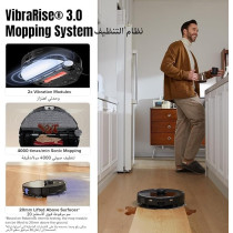 Roborock S8 MaxV Ultra Robot Vacuum And Sonic Mop, 10000 Pa Suction, Deep Cleaning, Hot Air Self-Drying, Auto Empty And Refill, Obstacle Avoidance