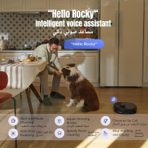 Roborock S8 MaxV Ultra Robot Vacuum And Sonic Mop, 10000 Pa Suction, Deep Cleaning, Hot Air Self-Drying, Auto Empty And Refill, Obstacle Avoidance