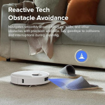 Roborock Qrevo S Robot Vacuum And Mop, Self-Drying, Auto Mop Washing, 7000Pa Suction, Self-Emptying And Refilling, 10Mm Mop Lifting, 200Rpm Spinning Mops, Smart Obstacle Avoidance