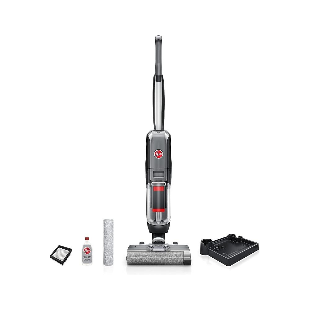 Hoover Streamline Powerful Corded Multi-Surface Wet And Dry Vacuum Cleaner, Ideal For Hard Floors, Pet Hair Removal, Powerful Suction, Lcd And Boost Mode, CDHF-SLME