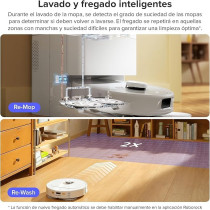 Roborock Qrevo Pro Robot Vacuum Cleaner With Flexiarm Side Brushes, Robot Vacuum Cleaner With Automatic Station Support Washing Mops With Hot Water And Intelligent Rework 7000 Pa