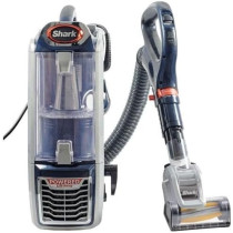 Shark Corded Upright Vacuum Cleaner, 0.83L With Anti Hair Wrap Technology And Duoclean, Pet Model, Powered Lift-Away, Led Headlights, Anti-Allergen, 8M Cord, 750W, 2 Attachments, Navy/Orange, NZ801MET