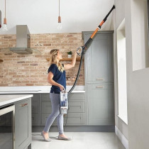 Shark Corded Upright Vacuum Cleaner, 0.83L With Anti Hair Wrap Technology And Duoclean, Pet Model, Powered Lift-Away, Led Headlights, Anti-Allergen, 8M Cord, 750W, 2 Attachments, Navy/Orange, NZ801MET