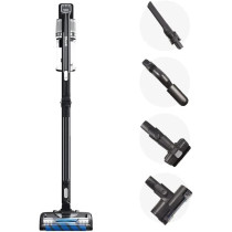 Shark Anti Hair Wrap Cordless Stick Pet Vacuum Cleaner, Double Battery, 120 Min Run Time, Led Smart Display, Black, IZ320ME