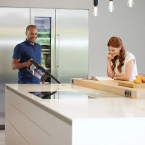 Shark Anti Hair Wrap Cordless Stick Pet Vacuum Cleaner, Double Battery, 120 Min Run Time, Led Smart Display, Black, IZ320ME