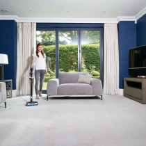 Shark Anti Hair Wrap Cordless Stick Pet Vacuum Cleaner, Double Battery, 120 Min Run Time, Led Smart Display, Black, IZ320ME