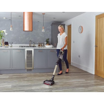 Shark Stratos Cordless Stick Vacuum Cleaner With Anti Hair Wrap Plus And Clean Sense Iq, Single Battery, Charcoal/Rose Gold, IZ400UK