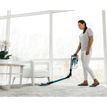 Shark Cordless Stick Vacuum Cleaner With Anti Hair Wrap, Up To 40 Mins Run-Time, Transforms Into Handheld Vacuum Cleaner With Duster-Crevice Tool And Upholstery Tool, Peacock Blue, IZ102ME