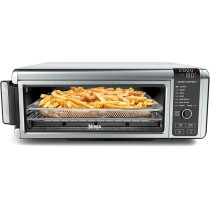 Ninja Foodi 8-In-1 Flip Oven, Portable Mini Oven For Countertop And Work Surfaces, Multifunctional Oven With 8 Cooking Functions; Air Fry, Roast, Grill, Bake And More, Silver/Black, SP101ME