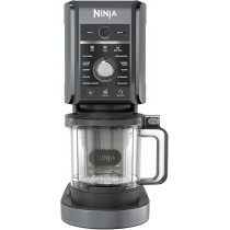 Ninja Creami Deluxe 11-In-1 Ice Cream Maker And Frozen Dessert Maker With 3 Tubs, Makes Ice Cream, Gelato, Sorbet, Frozen Yoghurt, Milkshakes, Slushi And More, 2-In-1 Flavour Option, Silver, NC501