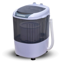 Sonashi 2.5 Kg Baby Washing Machine With Separate Spin Basket, White/Grey