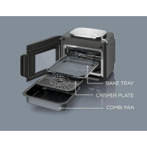 Ninja Combi All-In-One Multicooker, Oven, And Air Fryer, 14-In-1 Functions,1760 Watt, 12.5 Ltr, Grey, SFP700ME