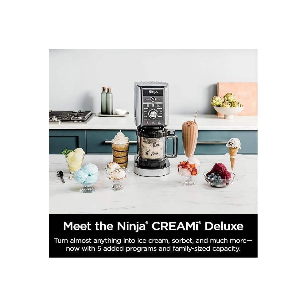 Ninjau00ae CREAMiu00ae Deluxe 11-in-1 Ice Cream & Frozen