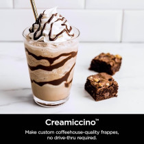 Ninja NC501 Creami Deluxe 11-In-1 Ice Cream And Frozen Treat Maker For, Sorbet, Milkshakes, Drinks More, 11 Programs, With 2 Xl Family Size Pint Containers, Perfect Kids, Silver, 2 Quarts