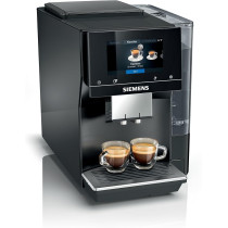 Siemens Fully Automatic Coffee Machine, Eq700, Iselect Display, Coffeeworld, With Cold Brew And Slow Brew, Cappuccino Maker, Home Connect, Piano Black, TP713GB9 Classic