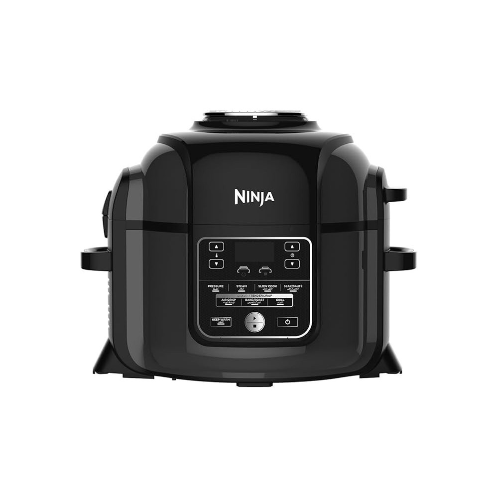 Ninja Op300 Foodi Ultimate 8 In 1 Pressure Cooker With Crisping, 1460 Watts, 6 Litre Capacity, Black