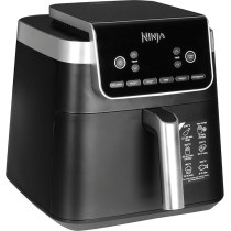 Ninja Air Fryer Max Pro, 6.2 Litre, Without Oil, Large Square Single Tray, Roasting, Baking, Family Size, Cooking From Frozen, Non-Stick, Dishwasher Safe Basket And Plate, AF180EU