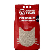 Thunder Paws 10L Premium Hard Clumping Clay Cat Litter