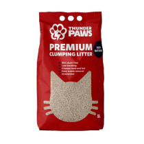 Thunder Paws 5L Premium Hard Clumping Clay Cat Litter