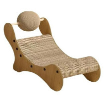 Thunder Paws Moonstone Cat Cardboard Scratcher, 52 x 25 x 32cm