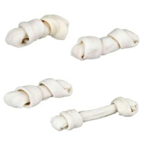 Trixie 24cm Denta Fun Knotted Chewing Bone Dental Dog Chew