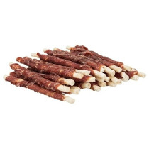 Trixie 80g Denta Fun Duck Chewing Rolls Dog Chew