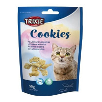 Trixie 50g Cookies with Salmon and Catnip Cat Treats