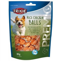 Trixie 80g Premio Rice Chicken Balls Dog Treats