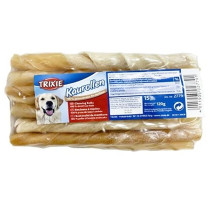 Trixie 15 Pieces Twisted Dried Rawhide Chewing Rolls Dog Chews