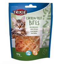 Trixie 50g Premio Bites Chicken Fillets Cat Treats