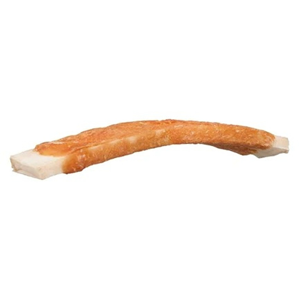 Trixie 12cm Denta Fun Barbecue Chicken Chewing Ribs Dog Chews