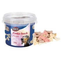 Trixie 1300g Cookie Snack Mini Bones Dog Treats