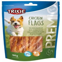 Trixie 100g Premio Chicken Flags Dog Treats