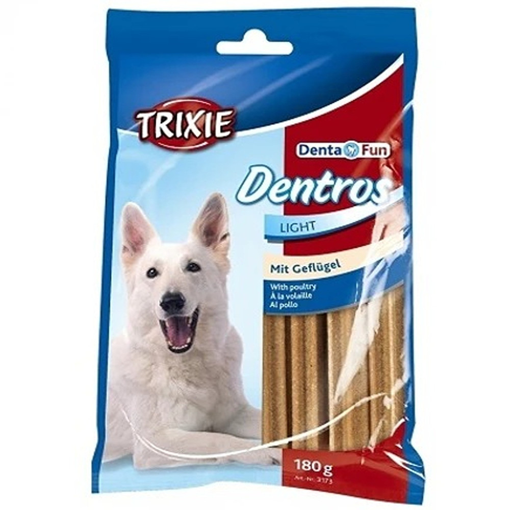 Trixie 180g Denta Fun Dentros Poultry Dog Treats