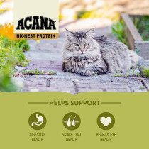 Acana 340G Highest Protein Grassland Dry Cat Food