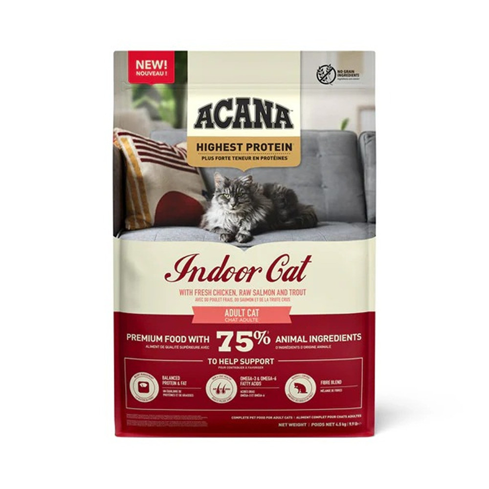 Acana 1.8Kg Highest Protein Indoor Dry Cat Food